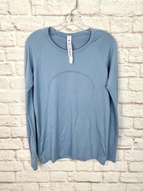 Lululemon Blue Swiftly Tech 2.0 Long Sleeve Tee Size 10